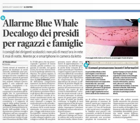 Allarme Blue Whale