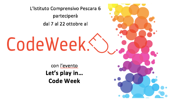 Locadina settimana europea del Coding